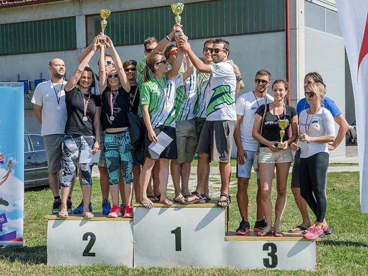 Ekipa naših tandem inštruktorjev - člani državne reprezentance