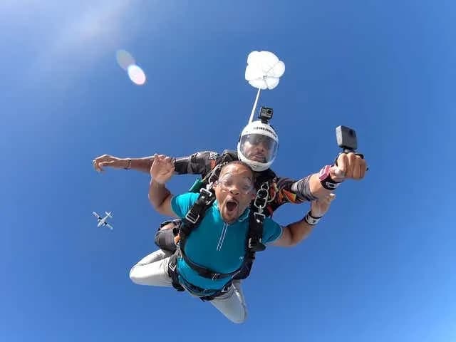 Will Smith - tandemski skok s padalom