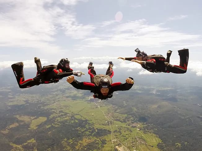 AFF padalski tečaj - 3. samostojni skok